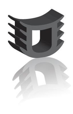 DCF029 Silikon derz fitili(18*12mm) DCF029 500 Metre