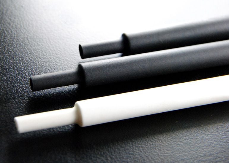 6,0 mm - Isı ile daralan  makaron Kırmızı