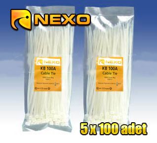 KB380D - 380x7,80 - Kablo Bağı 5x100'lük Paket