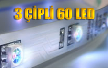 Led Şerit AA-029 - 3 Chip / Mavi - İç Mekan - 10mt