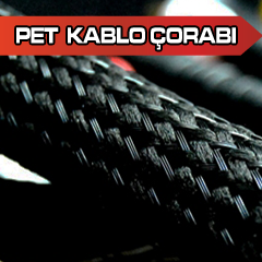 Polyester Kablo Çorabı PET 6mm