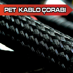 Polyester Kablo Çorabı PET 30mm