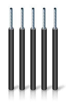 SIAF 6 mm²  kablo Sİyah