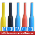 9,5 mm - Renkli ısı ile daralan makaron