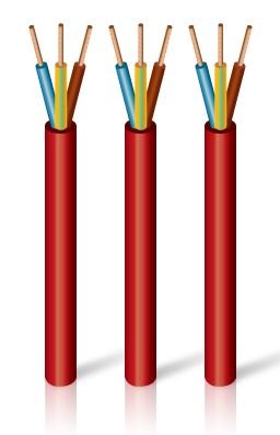 SIMH 5x2,50 mm² Silikon kablo Kırmızı