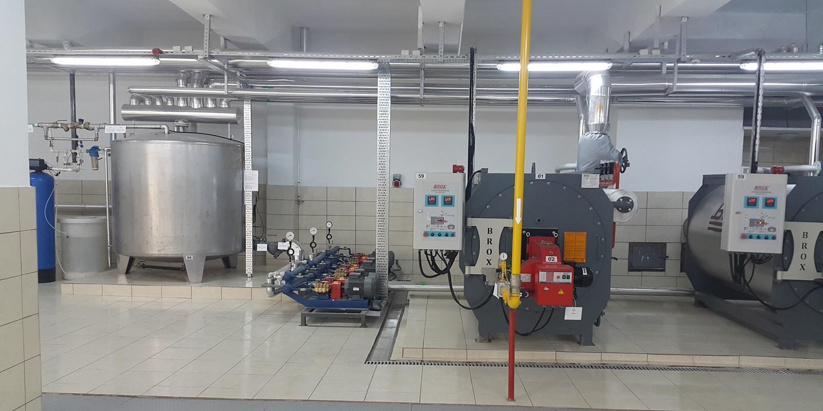 Brox buhar jeneratörü model 200 kapasite 200 kg/h