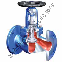 PN 16 DN 25 Metal Körüklü Vana 12.046
