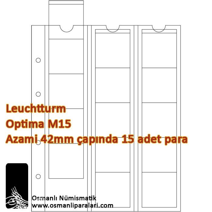 Optima M15/42 Madeni Para Sayfası (5'li Paket)