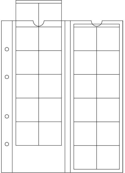 Optima M24/34 Madeni Para Sayfası (5'li Paket)