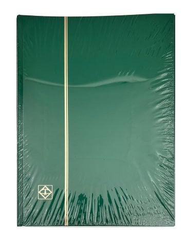 Pul Defteri 64 Sayfa (A4 BASIC) YEŞİL cilt, BEYAZ sayfa