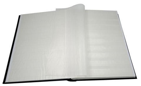 Pul Defteri 64 Sayfa (A4 BASIC) YEŞİL cilt, BEYAZ sayfa