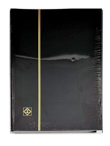 Pul Defteri 64 Sayfa (A4 BASIC) SİYAH cilt, BEYAZ sayfa