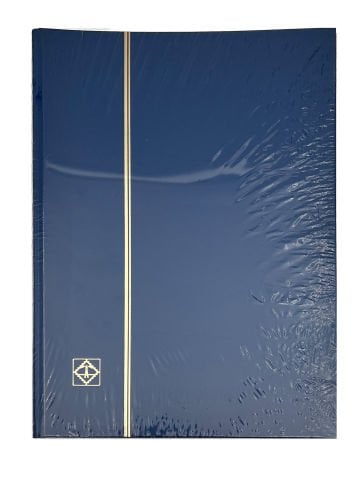 Pul Defteri 64 Sayfa (A4 BASIC) MAVİ cilt, BEYAZ sayfa