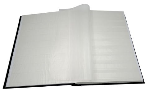 Pul Defteri 64 Sayfa (A4 BASIC) MAVİ cilt, BEYAZ sayfa