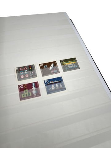 Pul Defteri 64 Sayfa (A4 BASIC) MAVİ cilt, BEYAZ sayfa