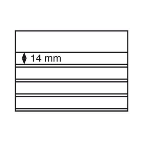 Leuchtturm Pul Kartelası 4 Sıralı 158x113 (100'lü Paket)