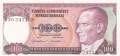 100 Lira 7.Emisyon / 2.Tertip C30242139