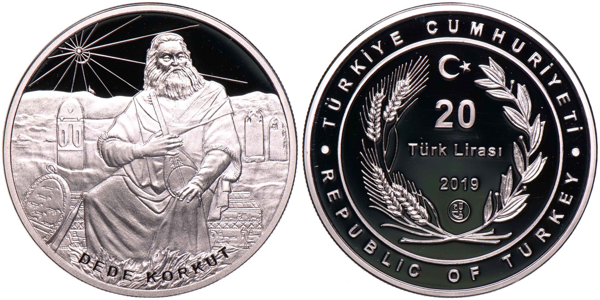 2019 DEDE KORKUT (PROOF GÜMÜŞ)