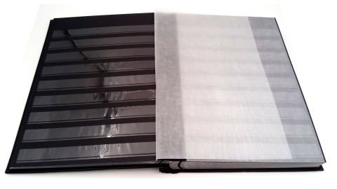 Pul Defteri 64 Sayfa (A4 Comfort) YEŞİL cilt, SİYAH sayfa