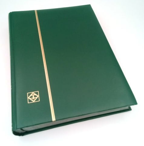 Pul Defteri 64 Sayfa (A4 Comfort) YEŞİL cilt, SİYAH sayfa