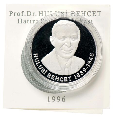 1996 HULUSİ BEHÇET (PROOF GÜMÜŞ)