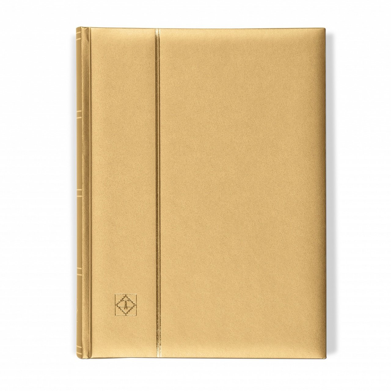 Pul Defteri 64 Sayfa (A4 Comfort) ALTIN cilt, SİYAH SAYFA