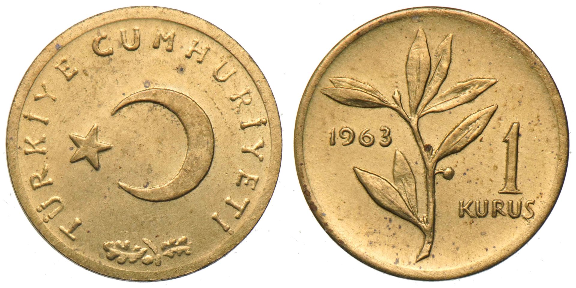 1 Kuruş 1963 ÇİL