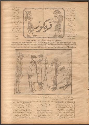 Osmanlıca Karagöz Dergisi - Tarih 1922, Sayı 1456