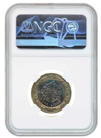 NGC SERTİFİKALI - 1 Lira 2020 - Ayasofya Kebir Camii Şerifi Açılışı
