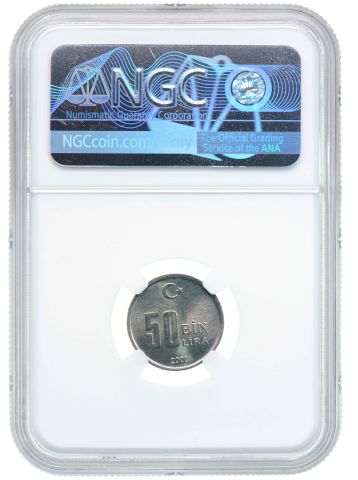 TOP POP / NGC SERTİFİKALI - 50.000 Lira 2003