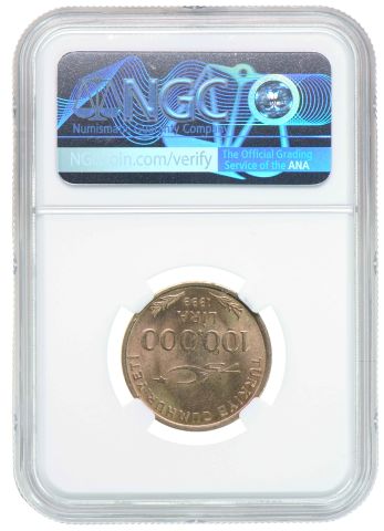 TOP POP / NGC SERTİFİKALI - 100.000 Lira 1999