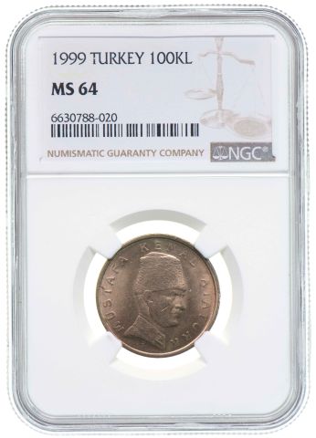 TOP POP / NGC SERTİFİKALI - 100.000 Lira 1999