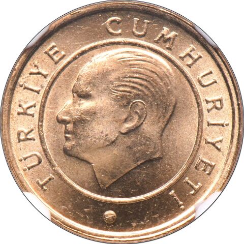 TOP POP / NGC SERTİFİKALI - 1 Kuruş 2019