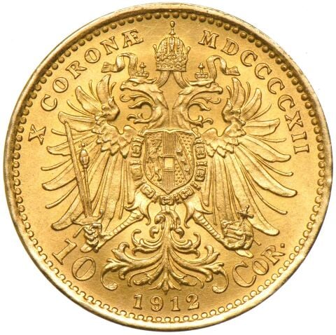 Avusturya 10 Corona 1912 - ALTIN