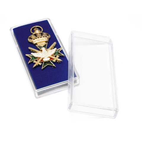 Madalya İçin Dikdörtgen Kapsül, 98 x 44 x 22 mm (5'li paket)