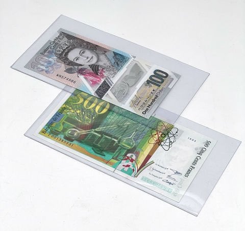 ARTE - Şeffaf Zarf 180x95mm (50'li Paket)