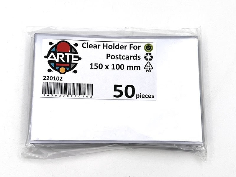ARTE - Şeffaf Zarf 150x100mm (50'li Paket)