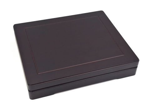 Mazzola QUADRUM Kapsüller İçin Ahşap Kutu (Siyah)