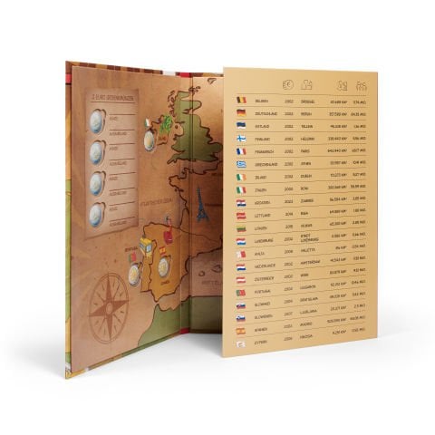 Presso 2 Euro'lar için Madeni Para Albümü