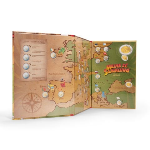 Presso 2 Euro'lar için Madeni Para Albümü