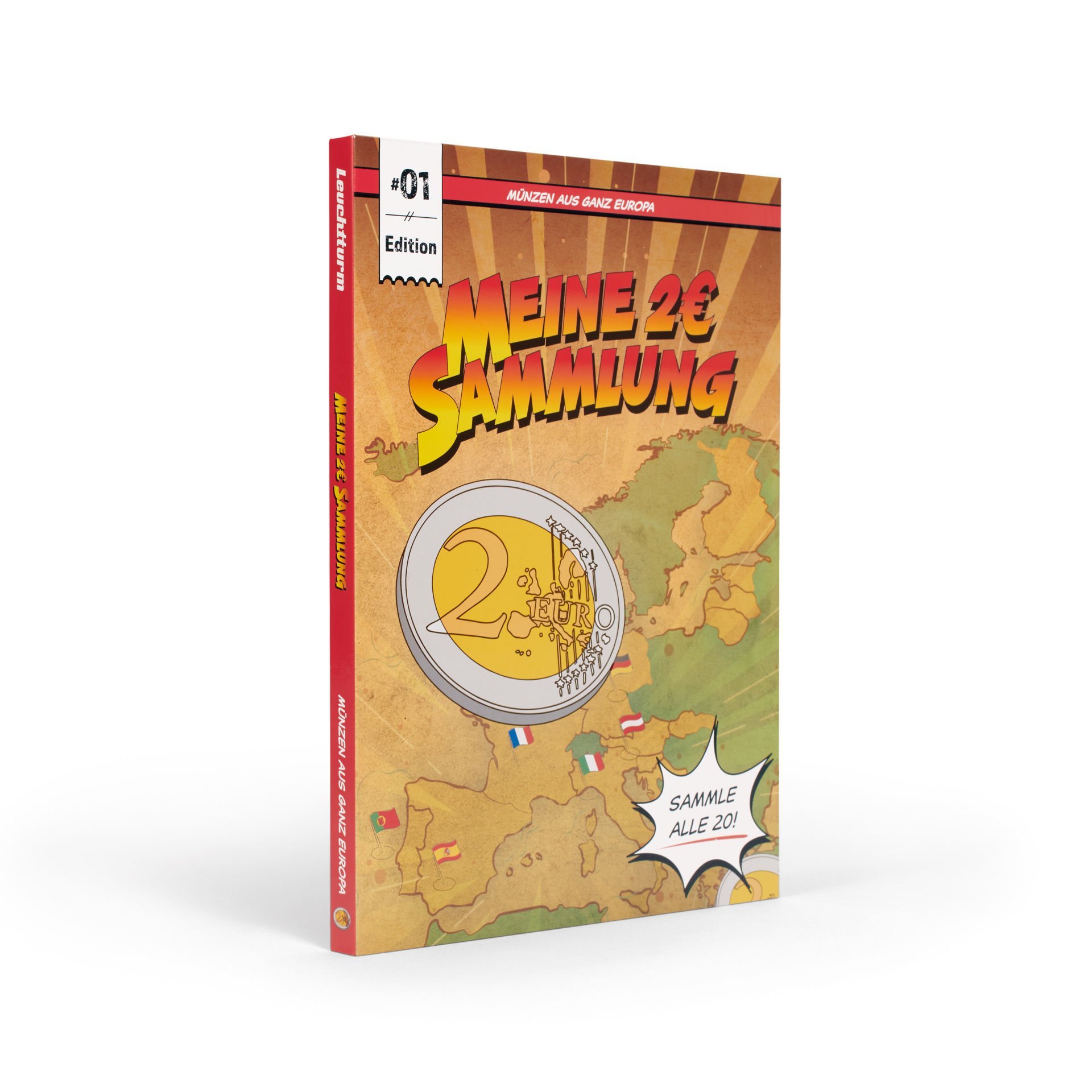 Presso 2 Euro'lar için Madeni Para Albümü