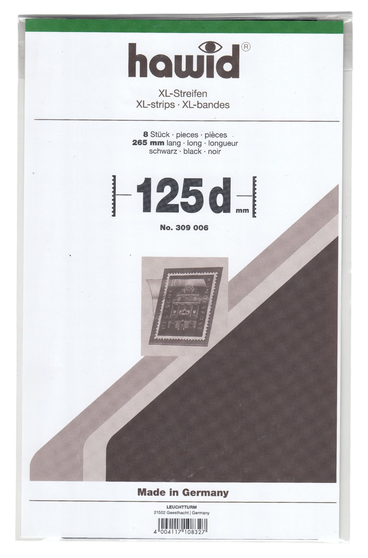 Leuchtturm Siyah Zeminli Havit 265x125mm Hawid