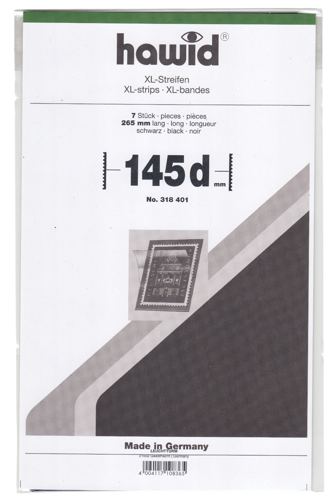 Leuchtturm Siyah Zeminli Havit 265x145mm Hawid