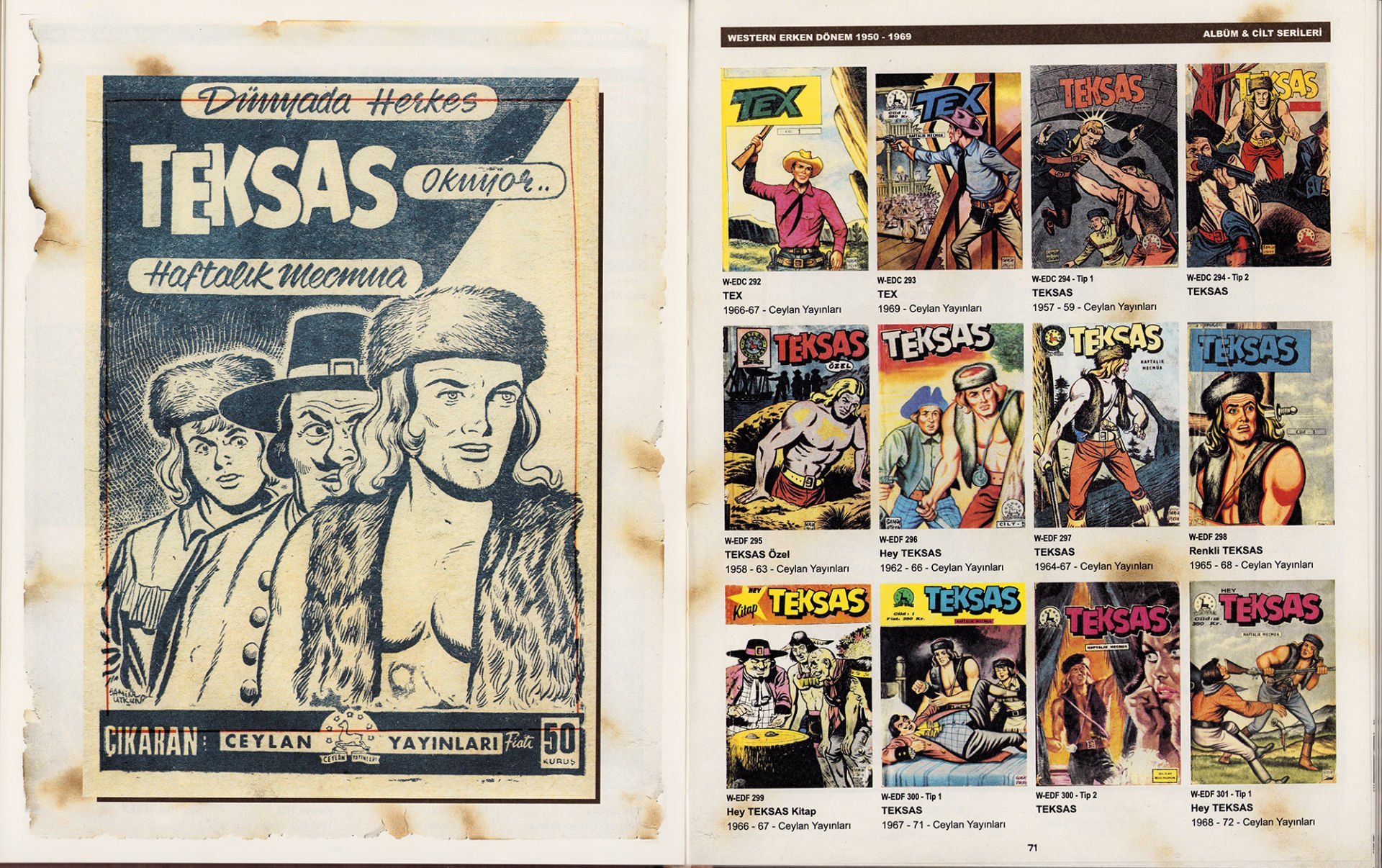 Türk Çizgi Roman Kataloğu - WESTERN 2