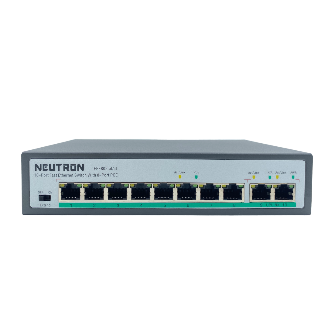 NT-PS08-120 8 PORT POE SWITCH