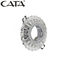 CATA CT 6594 Kristal Cam Spot Armatür GU10-MR16  DUYLU ( SÜMBÜL ) CT-6594 [ Ampul Ve Soket Dahil Değildir ]