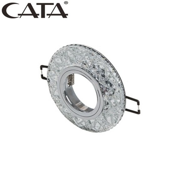 CATA CT 6598 Kristal Cam Spot Armatür GU10-MR16  DUYLU  ( SİM ) CT-6598 [ Ampul Ve Soket Dahil Değildir ]