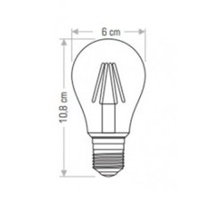 CATA CT 4285 4W Rustik Dekoratif Led Ampul 2700K CT-4285