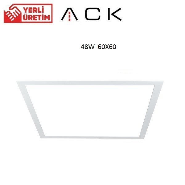 48W Sıva Altı Led Panel Armatür 60x60 cm -  Beyaz Işık 6500K - AP16-56630