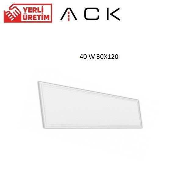 40W Sıva Altı Led Panel Armatür 30x120 cm -  Beyaz Işık 6500K - AP16-43130